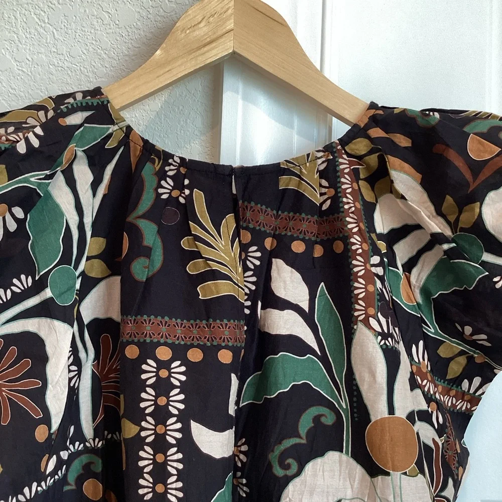 Anthropologie Velvet Graham Silk & Cotton Top - Picture 8 of 12